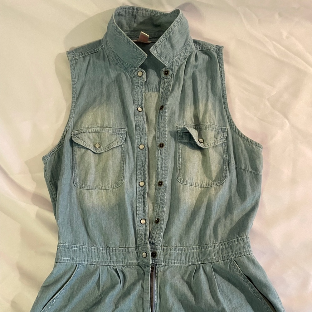 Denim Jumpsuit